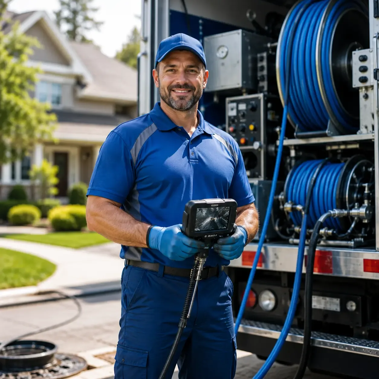 Local outdoor drain cleaning specialists in Gause, TX